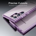 thumbnail image 6 of JETech Case for Samsung Galaxy S23 Ultra 5G 6.8-Inch, Non-Yellowing Shockproof Bumper Protective Phone Cover, Anti-Scratch Hard PC Back (Purple), 6 of 6