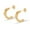 Yellow Gold-17MM, variant on 925 Sterling Silver Jewelry Rose-Gold Plated Rope Round Twisted Italian Hoop Earrings for Women and Teen 25MM