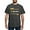 Charcoal, variant on - Proud Army Dad White And Gold T Shirt - Mens Comfort Colors Shirt