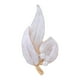 thumbnail image 2 of Broche de hojas, broche de solapa para mujer, decoración de boda de aniversario, hoja Blanco, 2 of 9