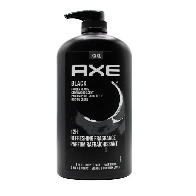 AXE BLACK 3 IN 1 FROZEN PEAR & CEDARWOOD SCENT PARFUM 12H