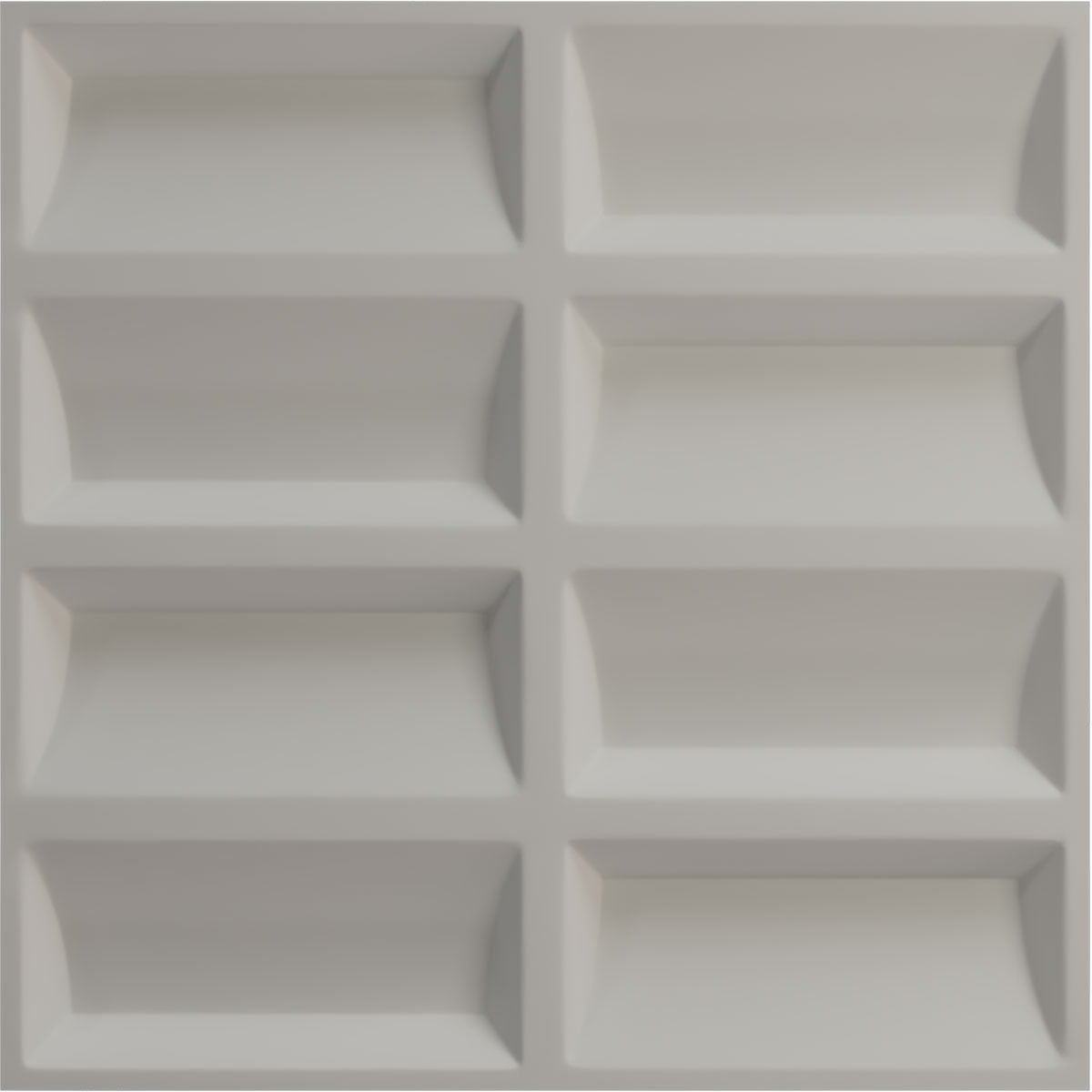 Ekena Millwork 19 5/8"W x 19 5/8"H Robin EnduraWall Decorative 3D Wall Panel, UltraCover Satin Smokey Beige (12-Pack for 32.04 Sq. Ft.)