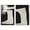 White Frame, variant on Golden Luxe Abstract Framed High-Gloss Acrylic Glass Wall Art Boho Wall Art Set by Art Remedy, Silver Frame, 10 x 15