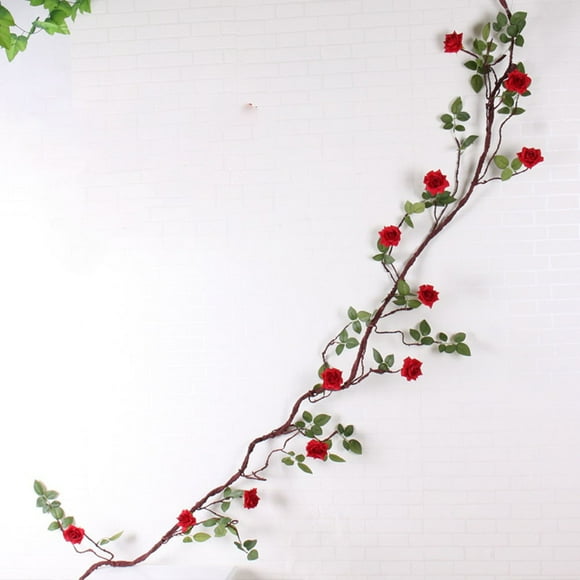 3Meters Artificial Flower Rose Vine Can Be Bent Wedding Decor Home Garland Party