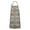 Brown Geometric Pattern, variant on Brown Geometric with Arrows and Bulls Apron-Garden Aprons for Women with Pockets-Cotton Linen Waterproof Kitchen Cooking Gardening Aprons Adjustable for Kitchen,Cooking,BBQ and Salon 33x27 Inch
