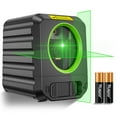 thumbnail image 1 of Huepar Cross Line Laser Level Green Beam Self-Leveling Laser Tools B011G, 1 of 9