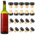 thumbnail image 5 of Tapones de Corcho de 240 Piezas Tapones de Corcho Tapones de Degustación Tapones de Vino en Forma de T con Tapón de Botella de Vino de Madera Superior Tapones de Botella, 5 of 5
