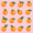Cute Oranges, variant on Yayeee Bath Rug for Bathroom Floor Non Slip Rectangle Fluffy Soft Absorbent Mat, 16"x24", Blue Snowy Mountain