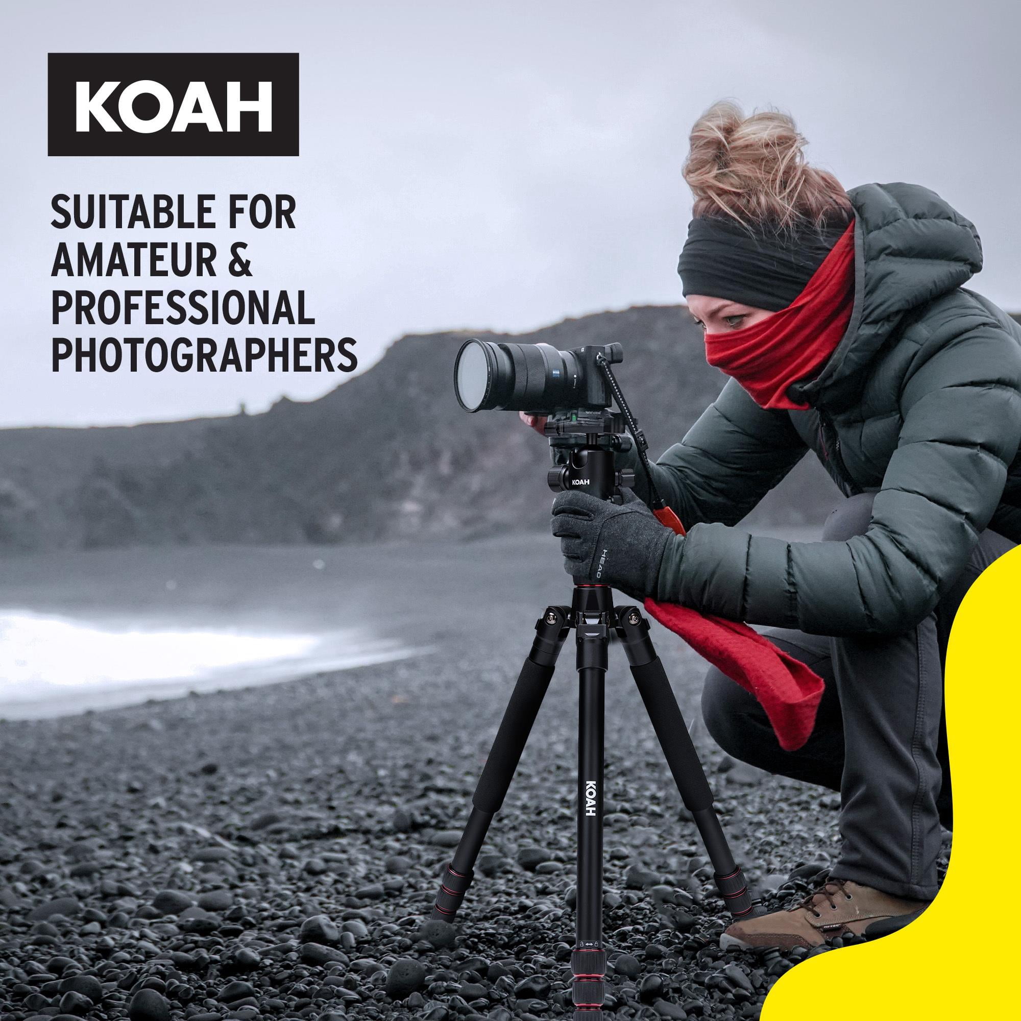 KOAH Perihelion Professional 5' Camera Tripod with 360-Degree Ball Head