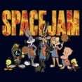 thumbnail image 2 of Junior's Space Jam: A New Legacy Tune Squad Logo  Graphic Tee Navy Blue Small, 2 of 3
