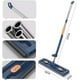 thumbnail image 2 of 2025 Large Flat Mop,360 Rotation Flat Mop with Bucket with 6 Microfiber Pads,for Tile,Hardwood,Windows Wet and Dry (Blue), 2 of 6