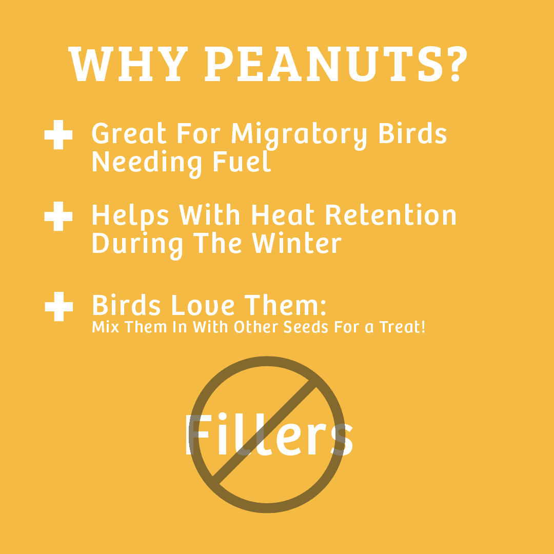 Birds Choice Peanuts - 5 lbs.