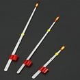 thumbnail image 4 of Toystoory 10 Uds punta cañas de pescar en hielo sección Bobber indicador poste piezas de extensión accesorio al aire libre plástico Pescar 70 mm, 4 of 6