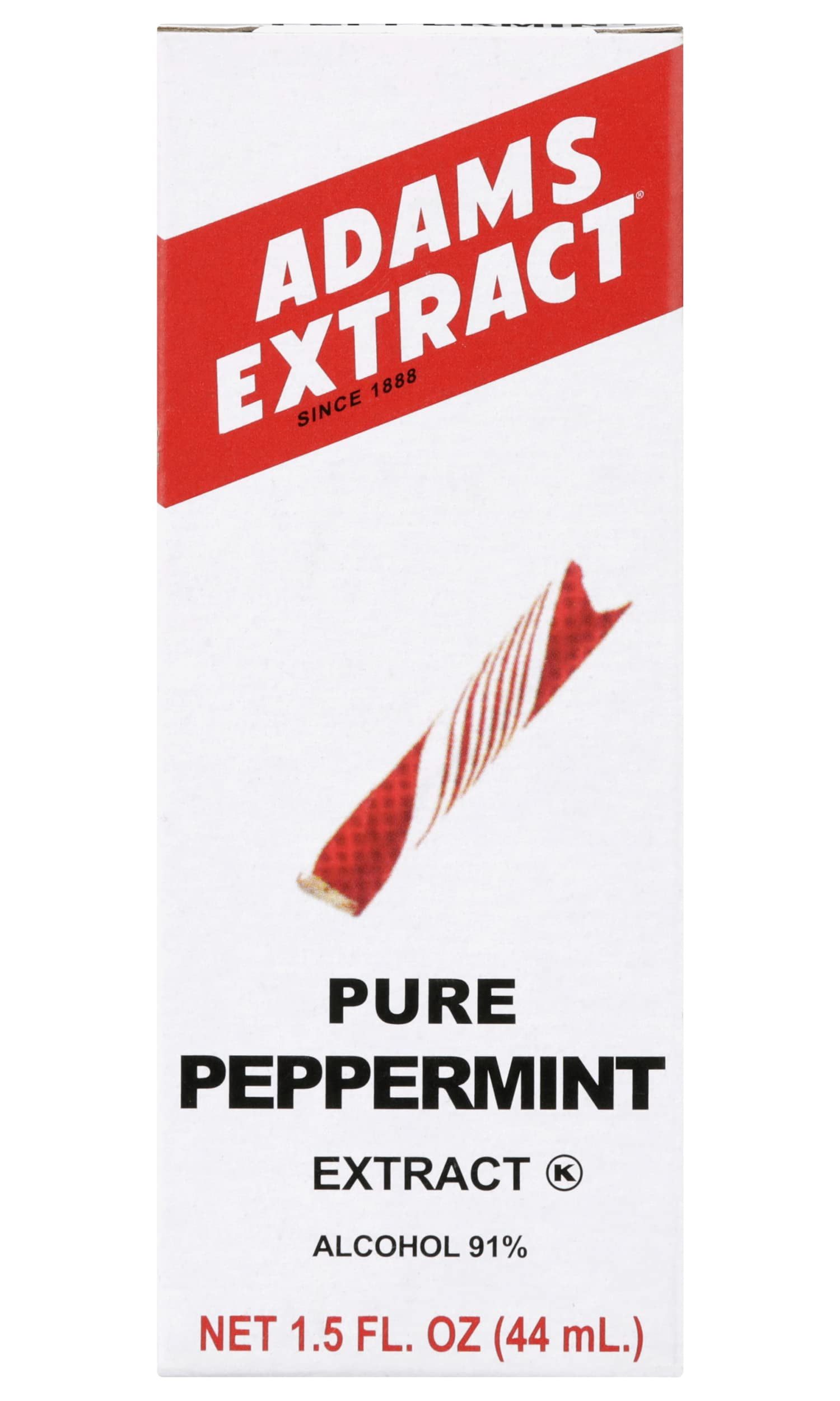 Adams Extract Pure Peppermint Extract, 1.5 fl oz