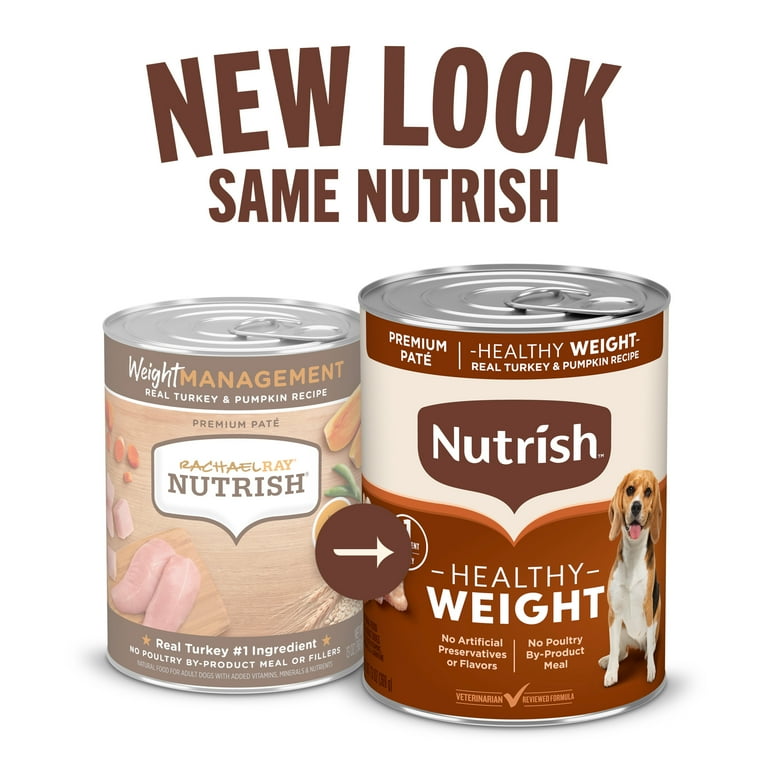 Rachael Ray Nutrish Premium Paté Weight Management Real Turkey