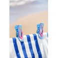 thumbnail image 2 of Pinzas para toalla de playa O2COOL Bocaclips diseño de sandalia, 2 piezas, 2 of 6
