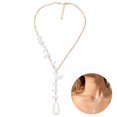 thumbnail image 2 of Collier Pendentif Mode Faux Perle Décor Charme Collier Chaîne Collier, 2 of 10