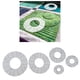 thumbnail image 5 of Plantilla de bordado para acolchado transparente, kit de bricolaje para patchwork, dibujo, corte y sastre Redondo, 5 of 9