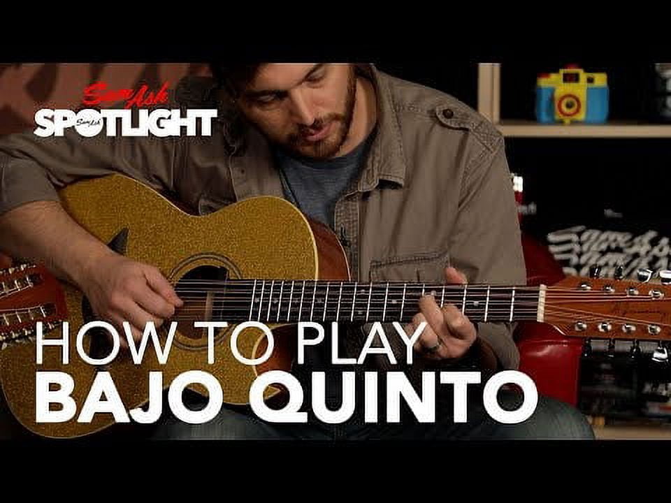 H. Jimenez LBQ4E El Patron Acoustic-Electric Bajo Quinto Natural