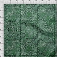 thumbnail image 4 of oneOone Rayon Dark Green Fabric Asian Sewing Material Print Fabric By The Yard 56 Inch Wide, 4 of 4