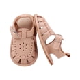 thumbnail image 4 of Puntoco (6-12 Meses) Verano Nuevo Bebé Versátil Casual Transpirable Punta Hueca Suela De Goma Antideslizante Fondo Suave Sandalias De Bebé Zapatos Para Niños Pequeños Zapatos Para Bebés Caqui 12, 4 of 9