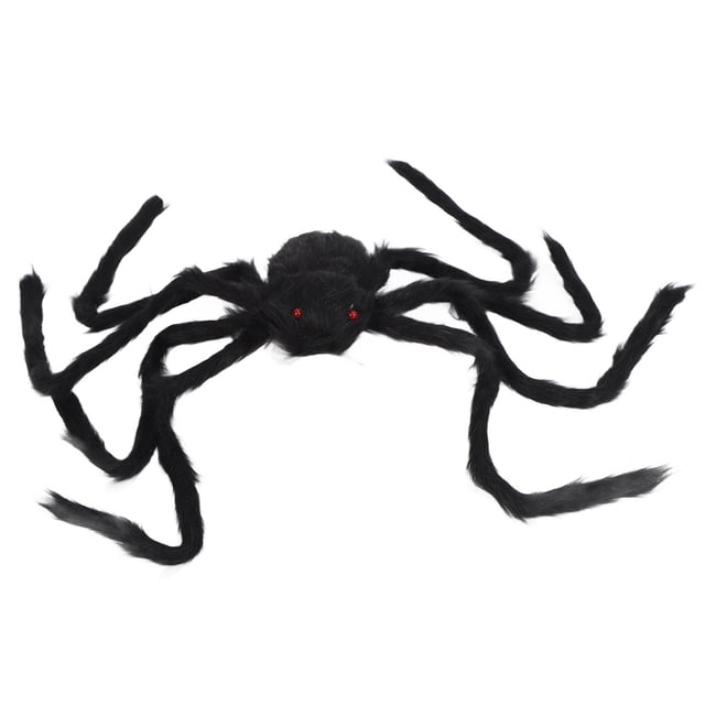 Arañas gigantes Telaraña negra Araña gigante negra Decoraciones aterradoras Terrible para fiestas de disfraces Ancy ANGGREK Otros