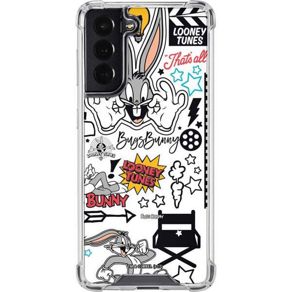 Skinit Cartoons Bugs Bunny Patches Galaxy S22 Clear Case