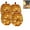 Cylindrical (A), variant on THOPBPRK Cherishous Twinkle LED Light Pumpkins, Mercury Glass Pumpkin Light with Timer for Halloween Pumpkin Decorations Fall and Thanksgiving Christmas Decor,Gold (A, 2 PACK)