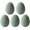 Light Green, variant on Knitted Easter Eggs Decorations, Increase Ambiance, 2.4", Easter Basket Filler, Handcrafted Spring Ornaments, Festive Accents, for Home Dining Room Party Garland Wreath Display