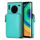 thumbnail image 1 of Funda tipo cartera para Huawei Mate 30 Pro con tarjetero y correa para el hombro para mujer, 1 of 5