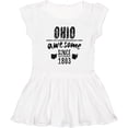 thumbnail image 3 of Inktastic Ohio Awesome Since 1803 Girls Toddler Dress, 3 of 5