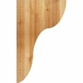 thumbnail image 3 of 4"W x 12"D x 20"H Carmel Rough Sawn Corbel, Western Red Cedar, 3 of 9
