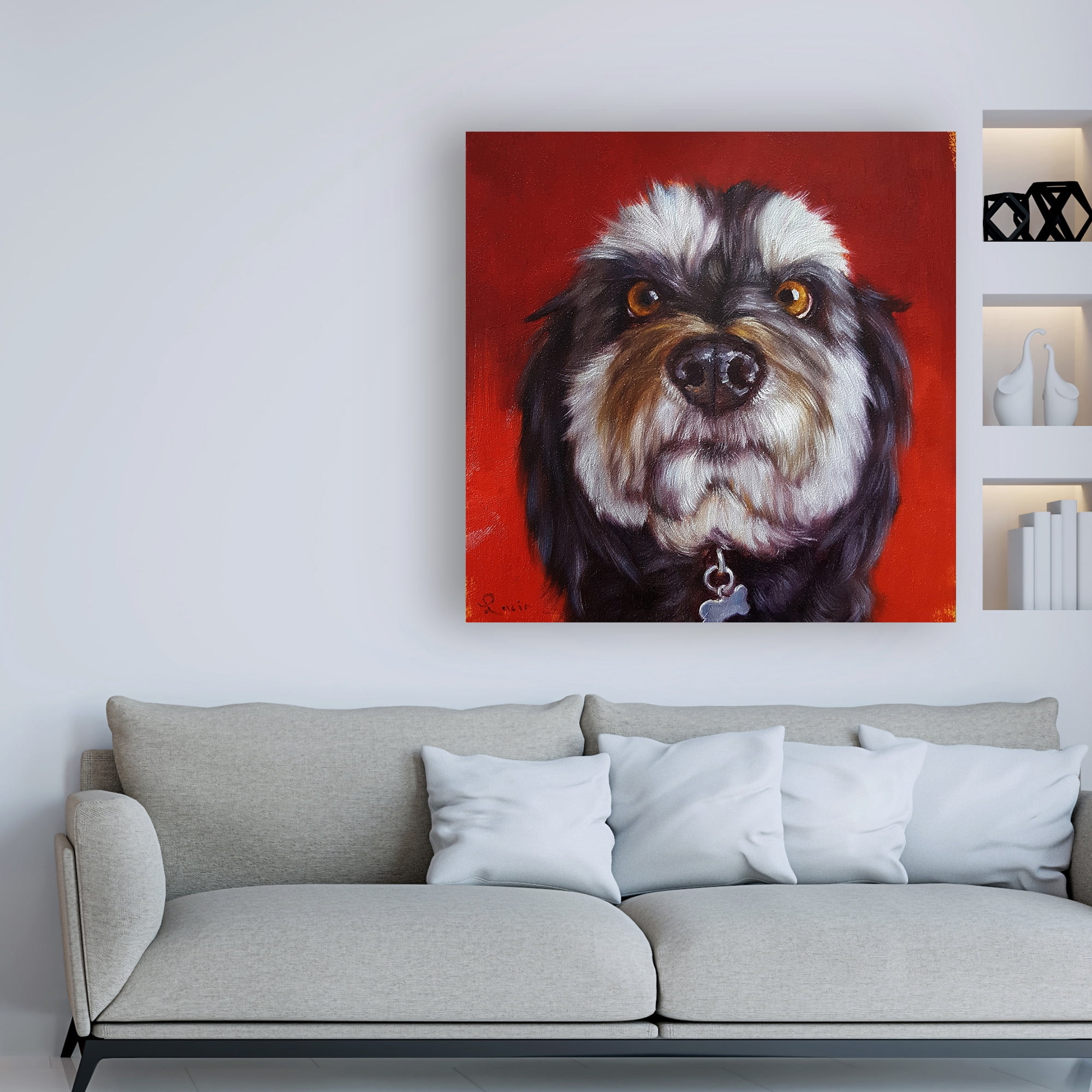 Trademark Fine Art 'Follow Your Nose 11' Canvas Art by Lucia Hefferna