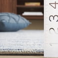 thumbnail image 5 of Safavieh Ebony Elisa Geometric Striped Area Rug, Ivory/Blue, 5' x 8', 5 of 11
