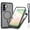 Black, variant on COAROVER Magnetic Case for Samsung Galaxy A57 with Built-in Screen Protector and Adjustable Wrist Strap,Full-Body Shockproof Matte Back Cover,Black