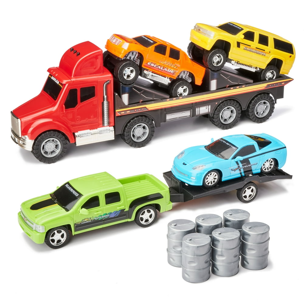 Kid Connection Deluxe Truck Play Vehicles 11 Pieces