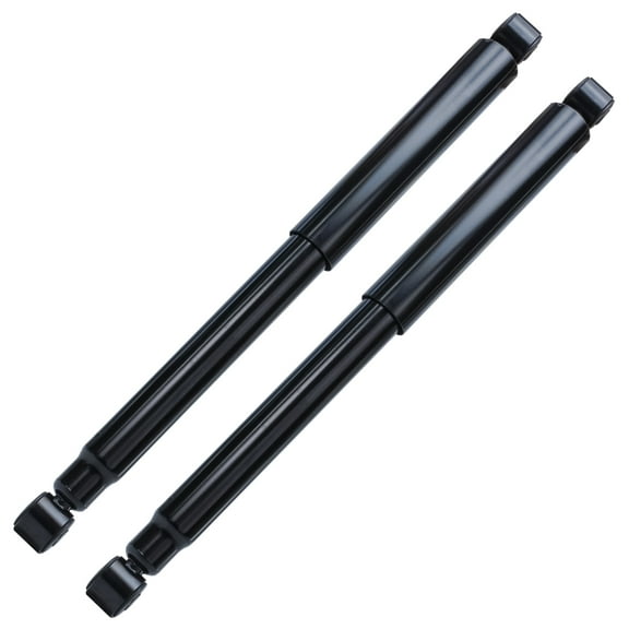 Detroit Axle - Rear 2pc Shock Absorbers for 2002-2008 Dodge Ram 1500, 2 Shock Absorbers Assembly Set 2003 2004 2005 2006 2007 Replacement