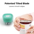 thumbnail image 5 of Kitchen Mama One Touch Electric Can Opener: Auto-Stop, Ergonomic, Battery Operated (Teal), 5 of 6
