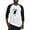 Black/White, variant on CafePress - Chat Noir New Years Party Countdow Baseball Jersey - Cotton Baseball Jersey, 3/4 Raglan Sleeve Shirt
