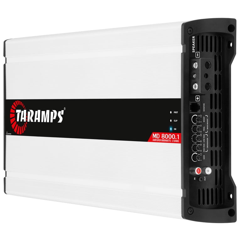 Taramps MD80002, 2 Ohm 8000W Mono Amplifier, Full Range, Class D