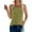 Mint Green, variant on Breathable Seamless Ribbed Tank Top for Women Sleeveless Stretch Camisole Soft Comfortable Summer Layering Essential