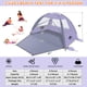 thumbnail image 2 of Carpa de Playa Happy Travel con Protección UV UPF 50+ para 3-8 Personas, 2 of 7