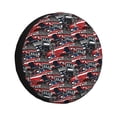 thumbnail image 1 of Fotbe Red And Blue Cars Funda de Llanta de Repuesto con Estampado, Engrosada, Ajuste Universal para Jeep, Remolque, RV, SUV, Camión-14 inch, 1 of 6