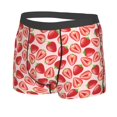thumbnail image 5 of Goofa Cute Strawberry Printed Men's Boxer Briefs Underwear, Moisture-Wicking Underwear, Trunk,Soft and Breathable Cotton Underwear-Small, 5 of 9