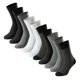 thumbnail image 1 of SCHIESSER Calcetines para hombre, paquete de 10 - «Bluebird», mezcla de algodón, lisos/estampados Negro/gris/blanco/negro/a lunares 39-42, 1 of 5
