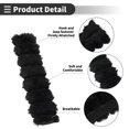 thumbnail image 3 of Almohadilla para cinturón de seguridad negra Unique Bargains de 24 cm, cojín para correa de cinturón de seguridad, acolchado para hombros, 2 piezas, 3 of 6