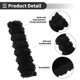 thumbnail image 3 of Almohadilla para cinturón de seguridad negra Unique Bargains de 24 cm, cojín para correa de cinturón de seguridad, acolchado para hombros, 2 piezas, 3 of 6