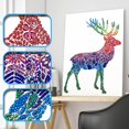 thumbnail image 4 of Cuadros Decorativos 5D DIY taladros en forma especial diamante pintura bordado punto de cruz (r8039) Likrtyny embutido en tela, 4 of 9
