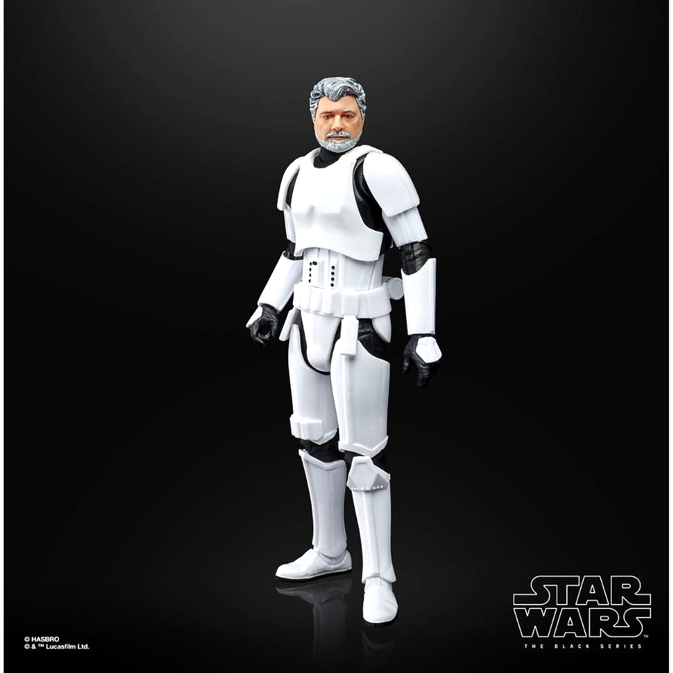 Star Wars The Black Series George Lucas (in Stormtrooper Disguise) 6-Inch Action Figure