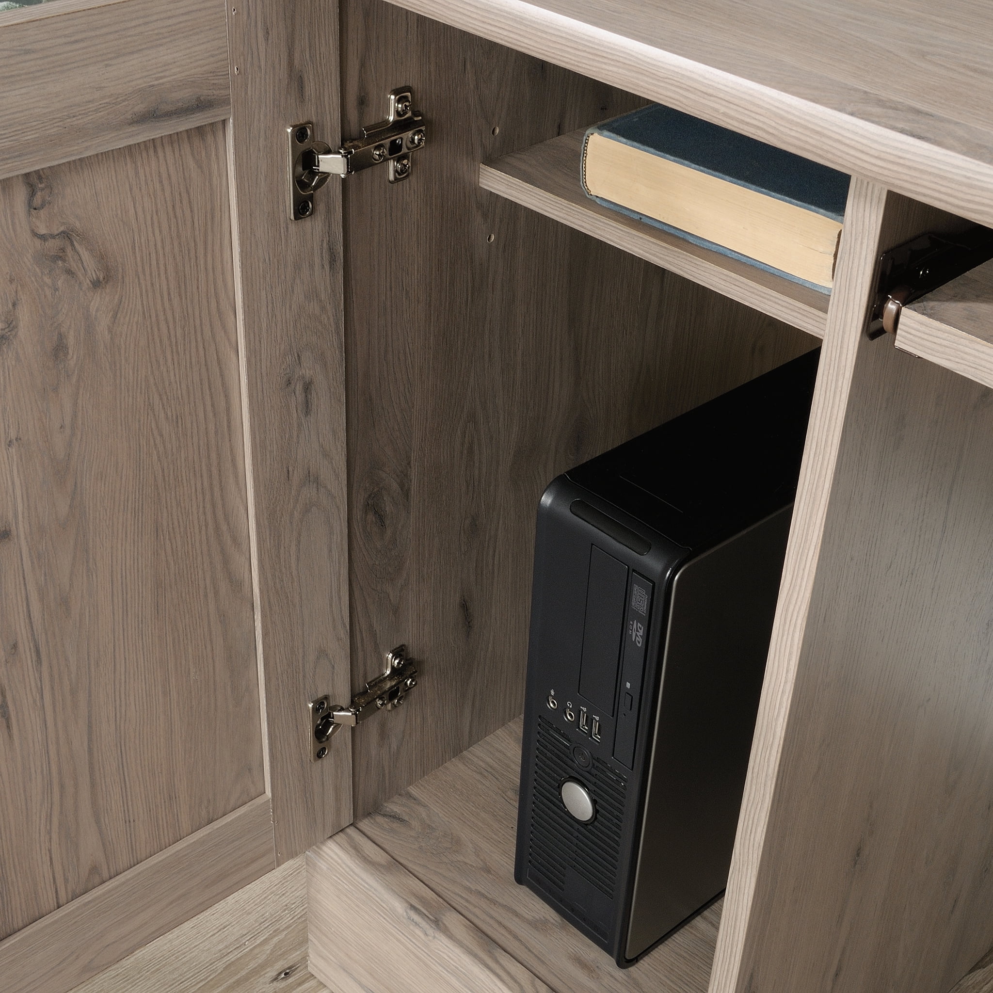 Sauder laurel oak desk deals